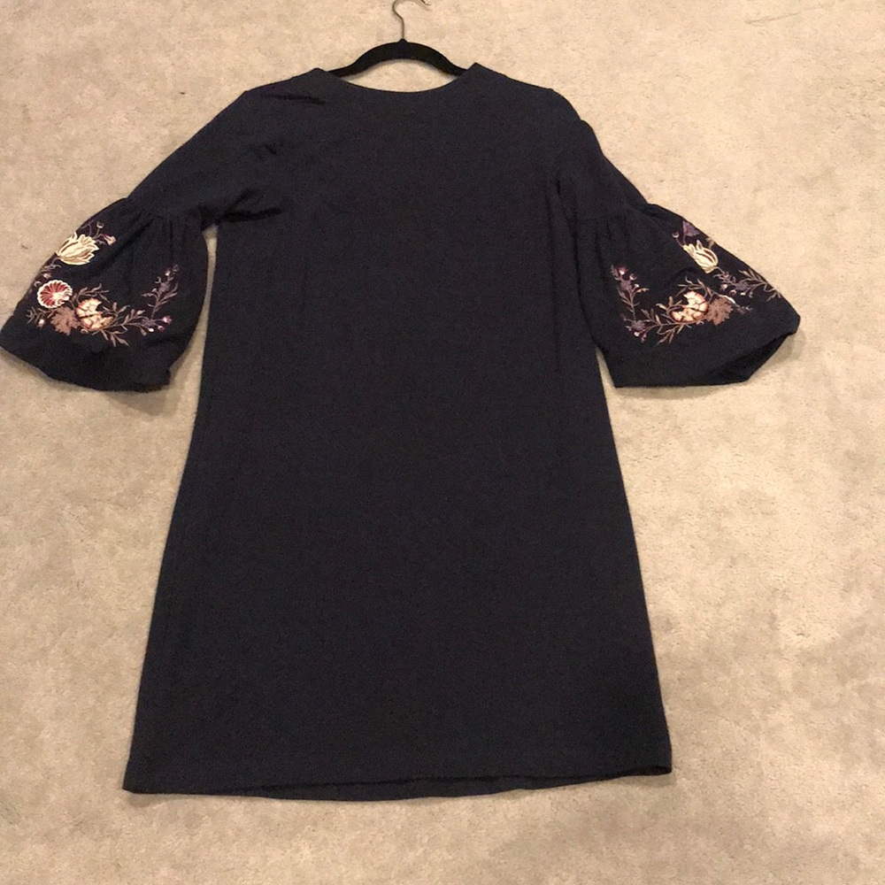 Loft Navy Dress Size Small
